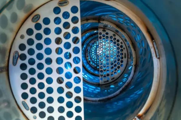 Imagen en donde se puede ver el interior de lo que es un intercambiador de calor para entender aún mejor su funcionamiento.